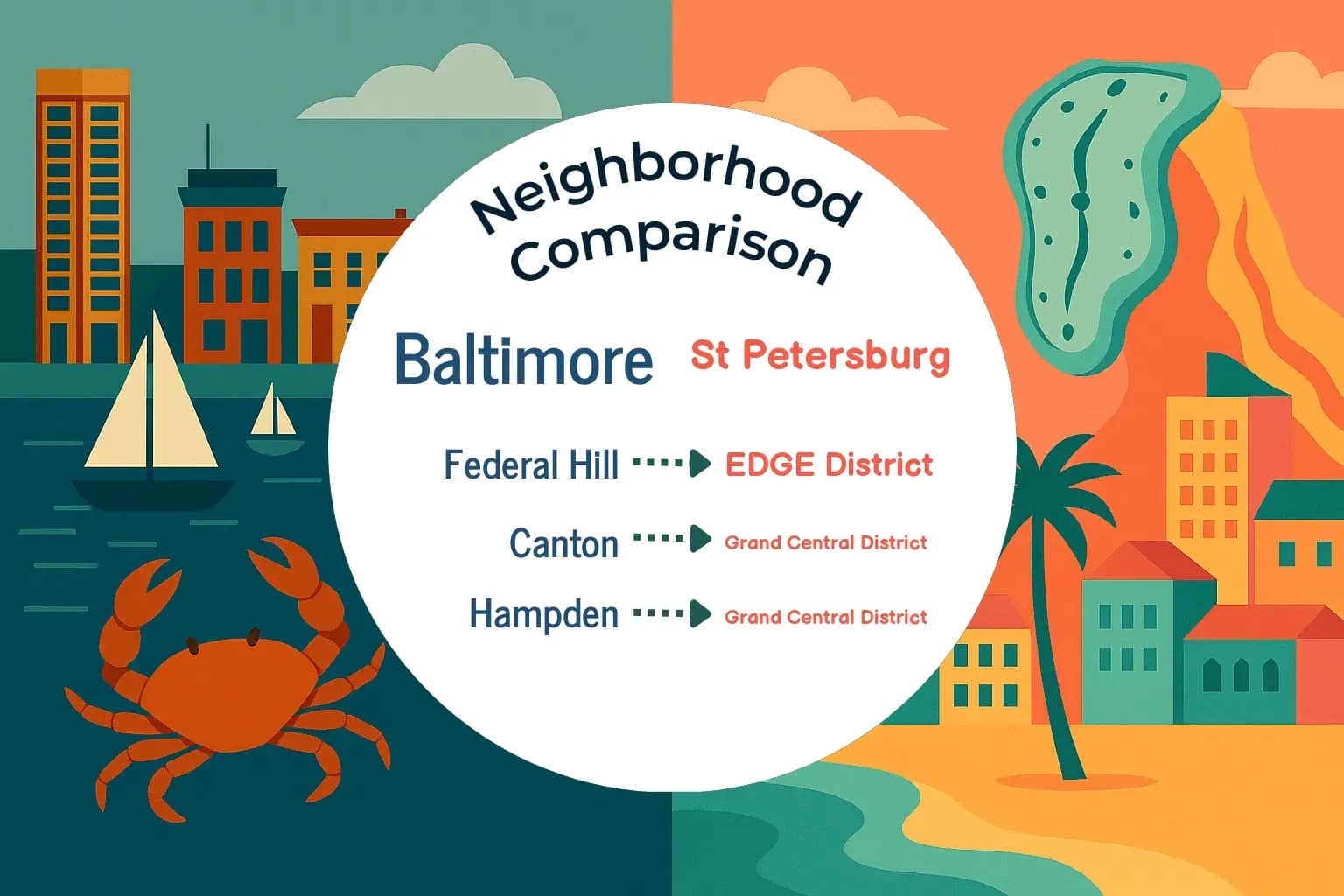 Baltimore vs St. Petersburg Neighborhood Comparison