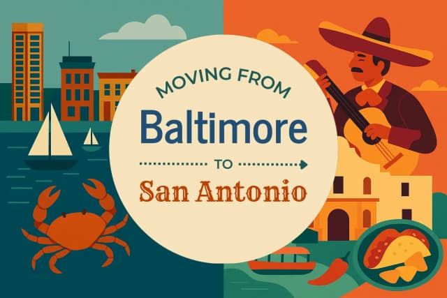 Moving from Baltimore to San Antonio