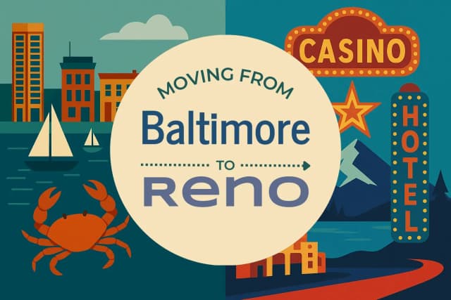 Moving from Baltimore to Reno
