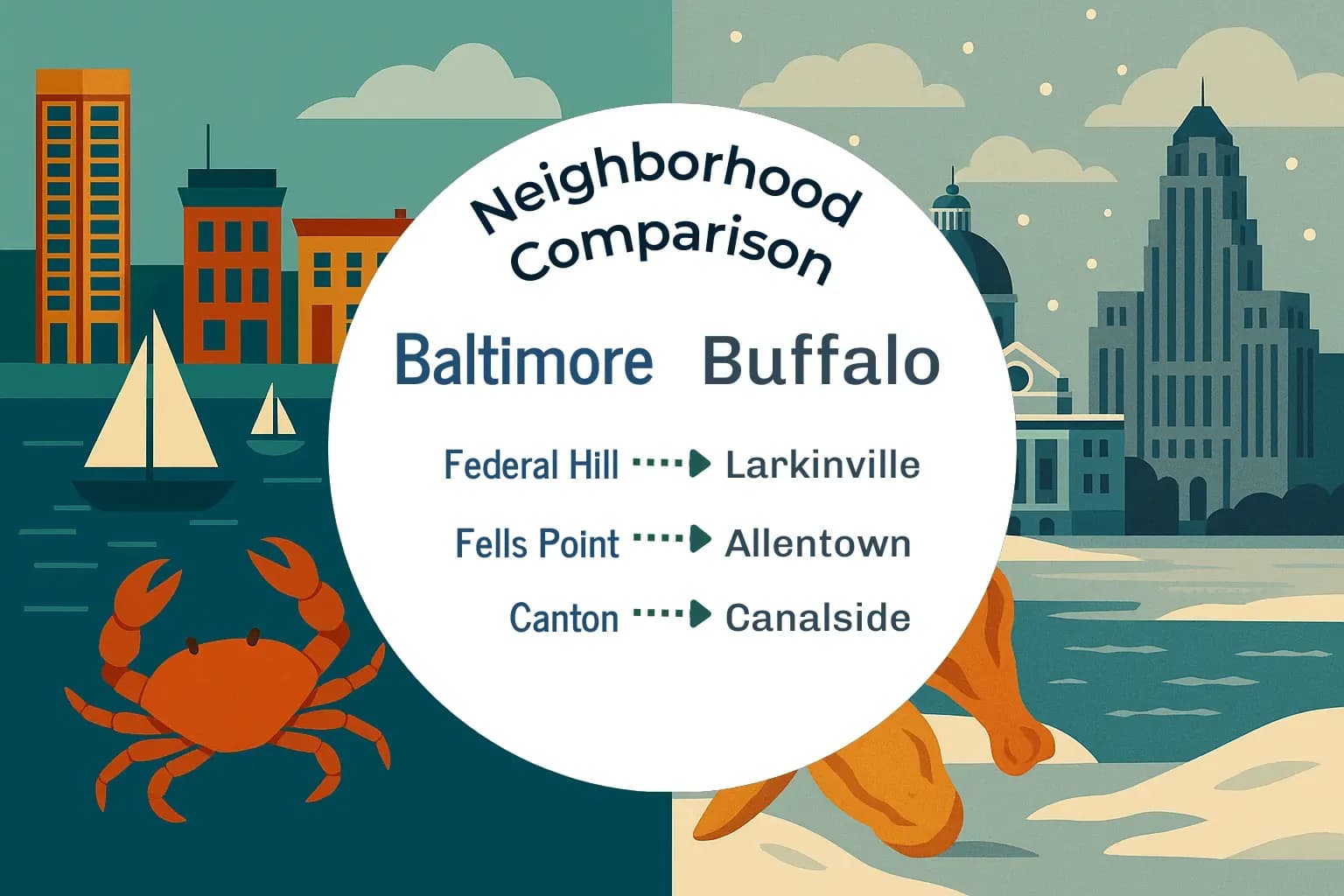 Baltimore vs Buffalo Neighborhood Comparison