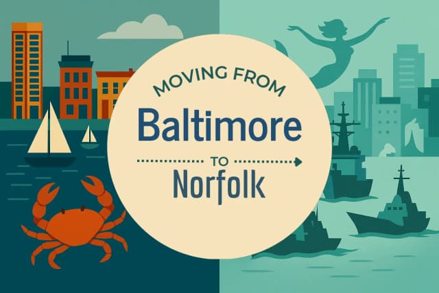 Moving from Baltimore to Norfolk
