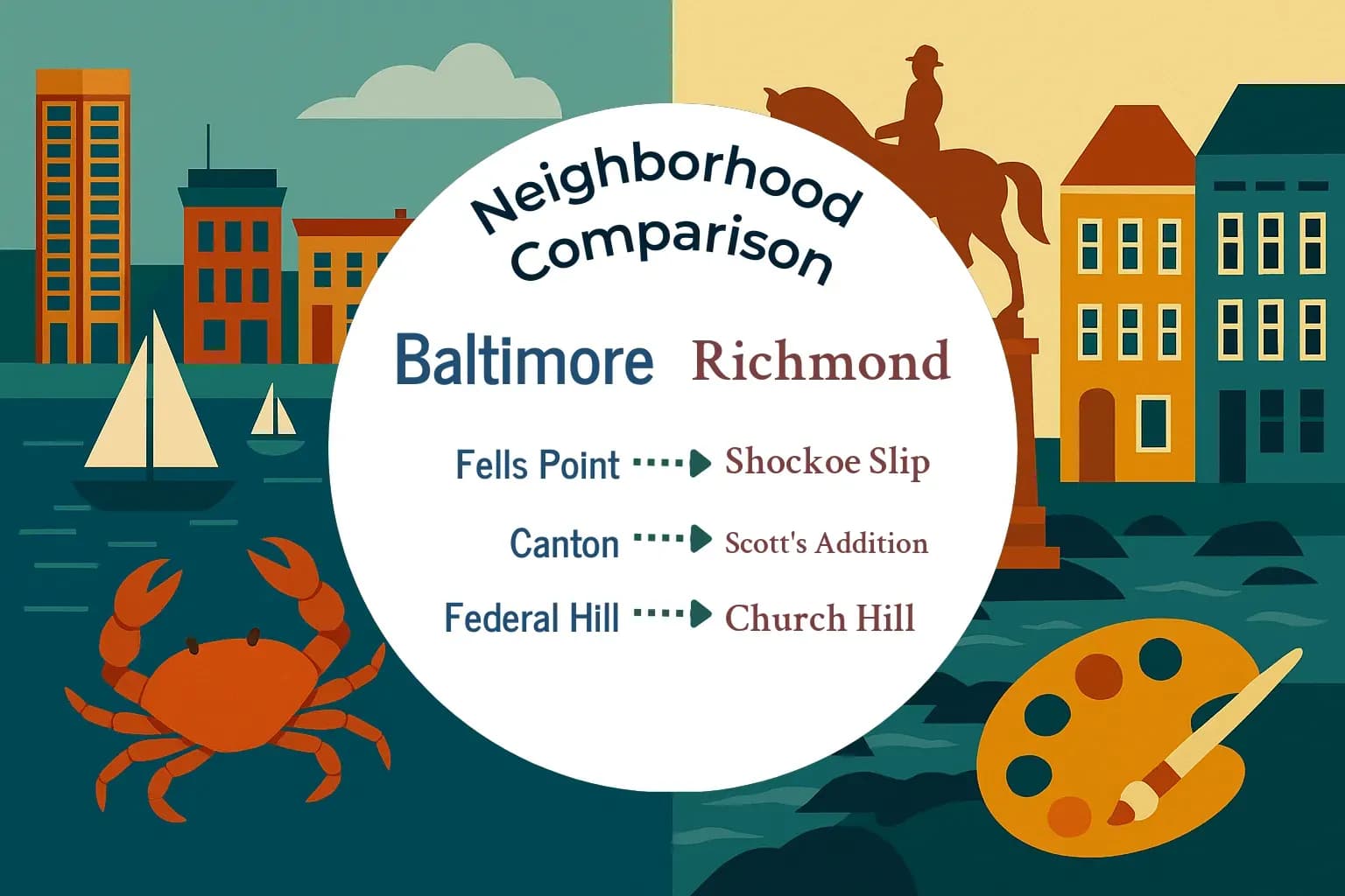 Baltimore vs Richmond Neighborhood Comparison