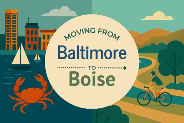 Moving from Baltimore to Boise