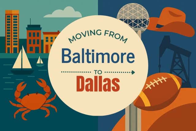 Moving from Baltimore to Dallas