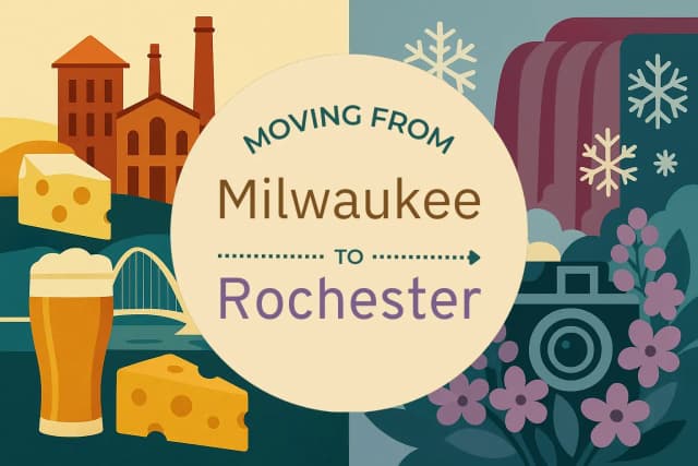 Moving from Milwaukee to Rochester