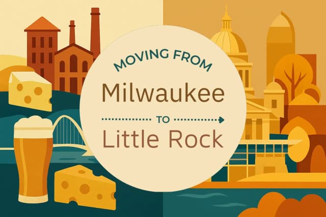Moving from Milwaukee to Little Rock