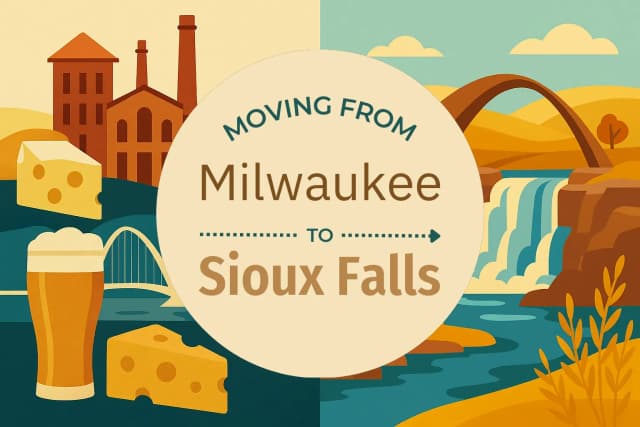 Moving from Milwaukee to Sioux Falls