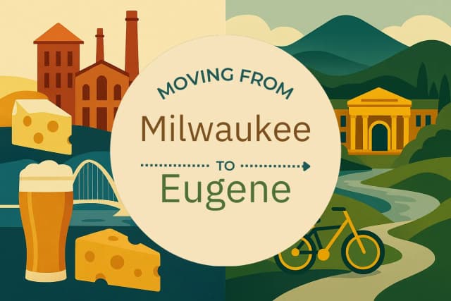 Moving from Milwaukee to Eugene