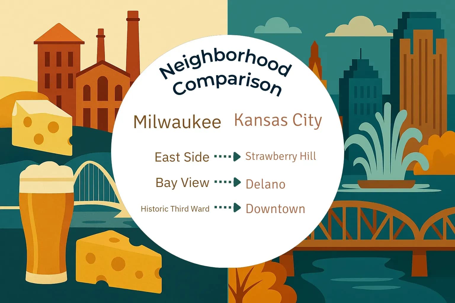 Milwaukee vs Kansas City Neighborhood Comparison
