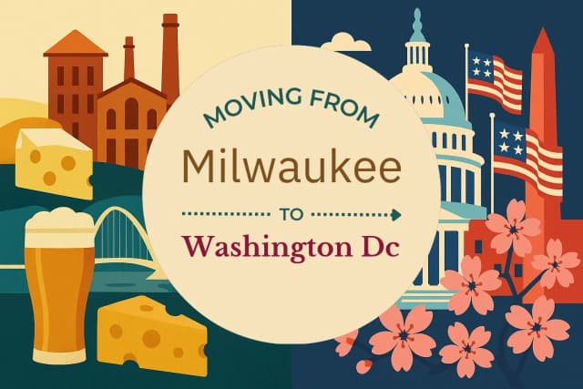 Moving from Milwaukee to Washington DC