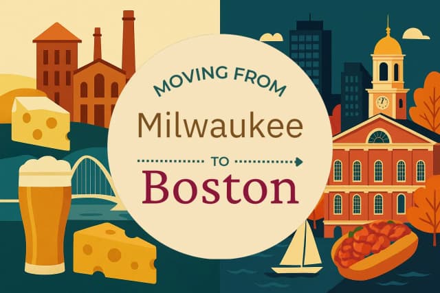 Moving from Milwaukee to Boston