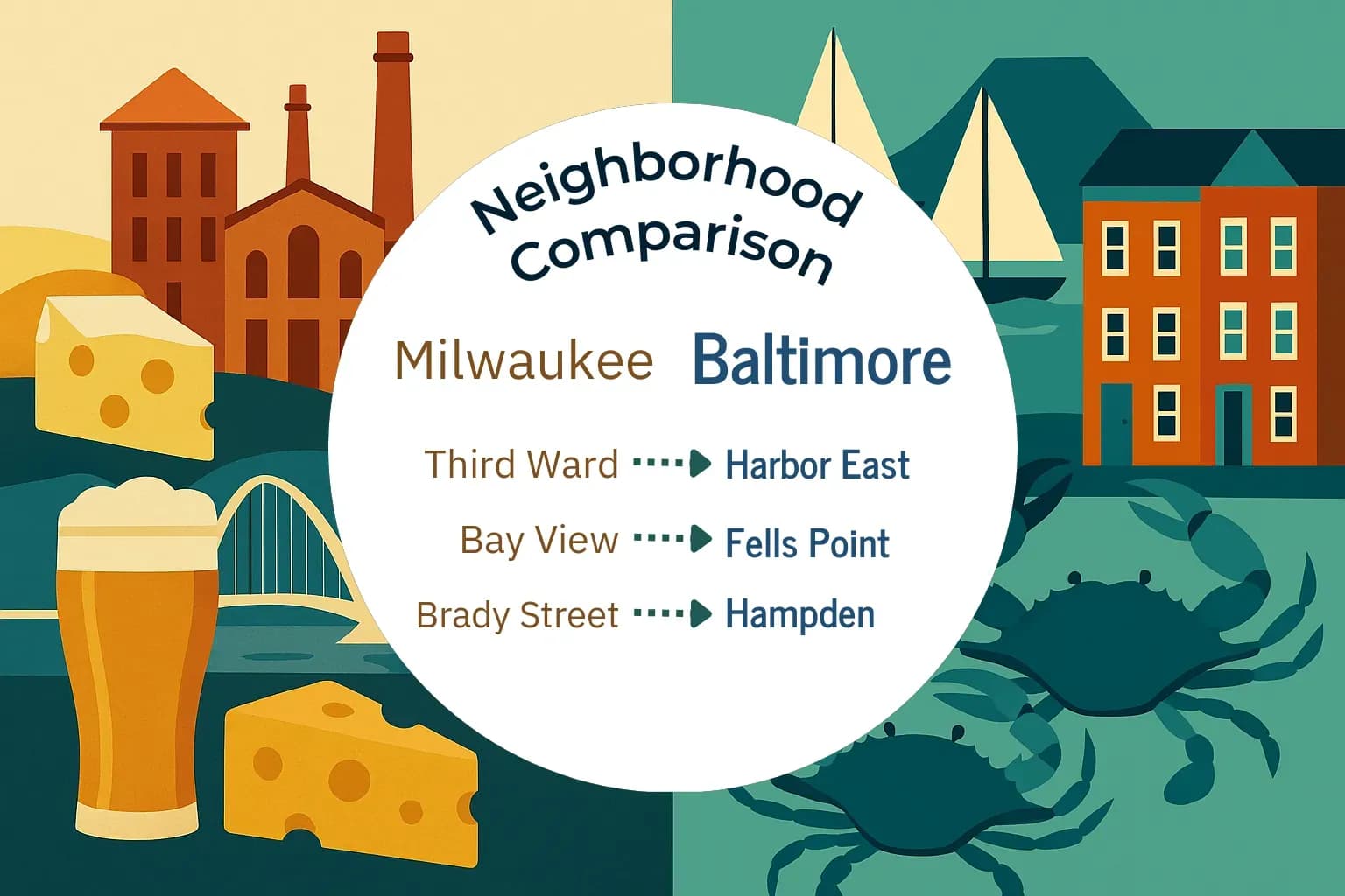 Milwaukee vs Baltimore Neighborhood Comparison