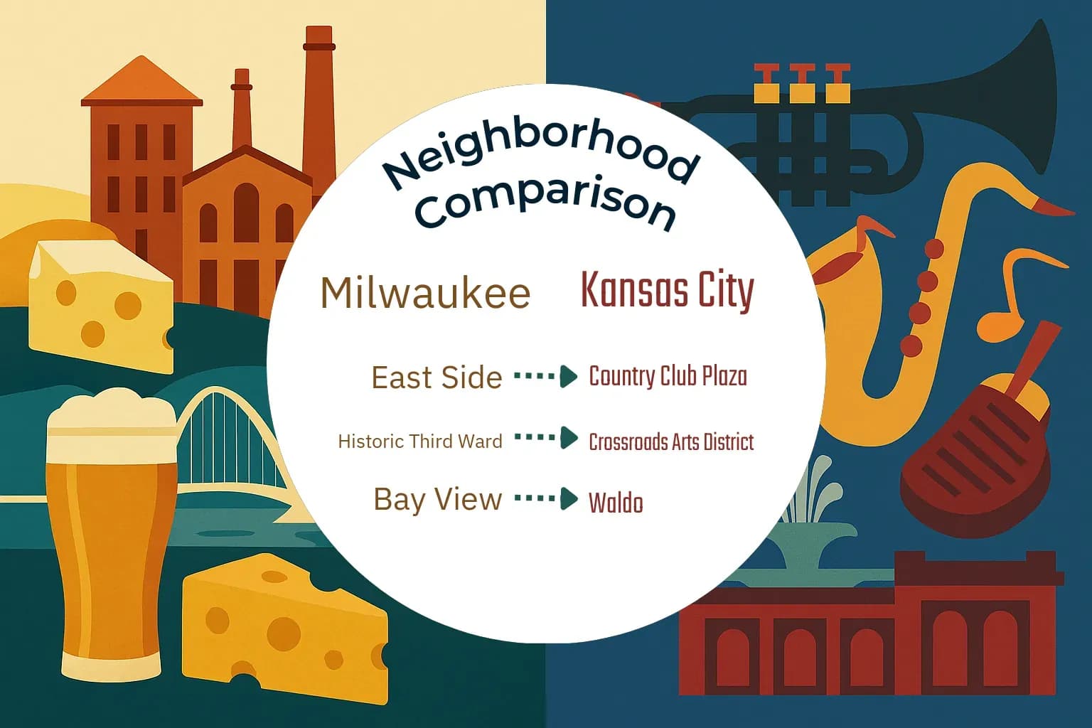 Milwaukee vs Kansas City Neighborhood Comparison
