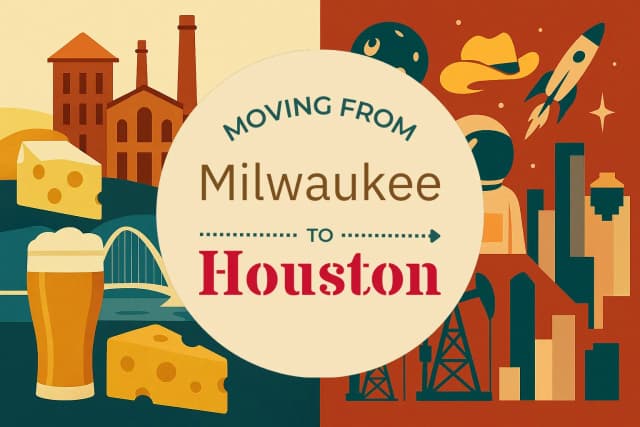 Moving from Milwaukee to Houston