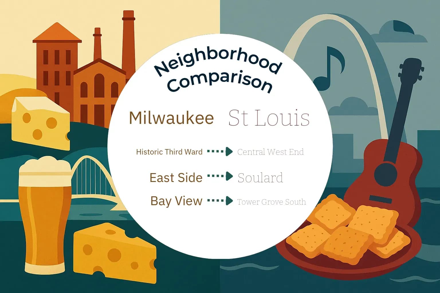 Milwaukee vs St. Louis Neighborhood Comparison