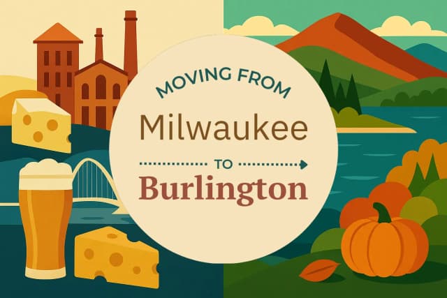 Moving from Milwaukee to Burlington