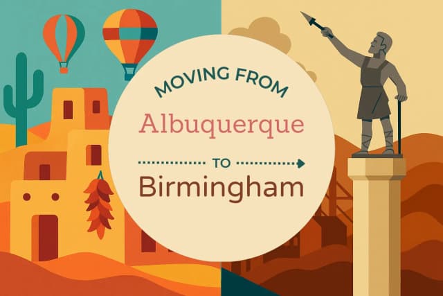 Moving from Albuquerque to Birmingham