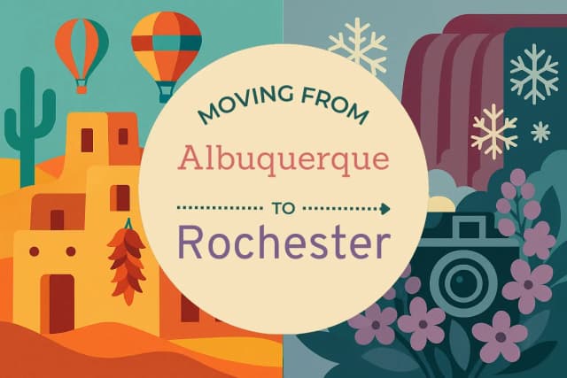 Moving from Albuquerque to Rochester