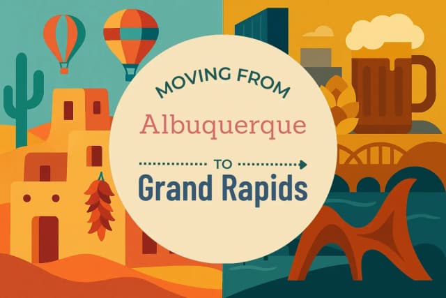 Moving from Albuquerque to Grand Rapids