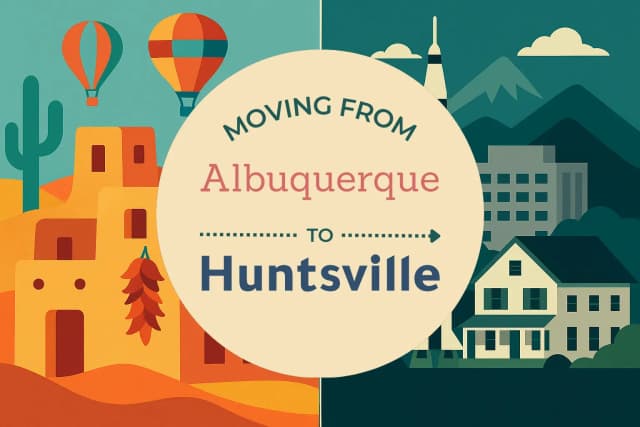 Moving from Albuquerque to Huntsville