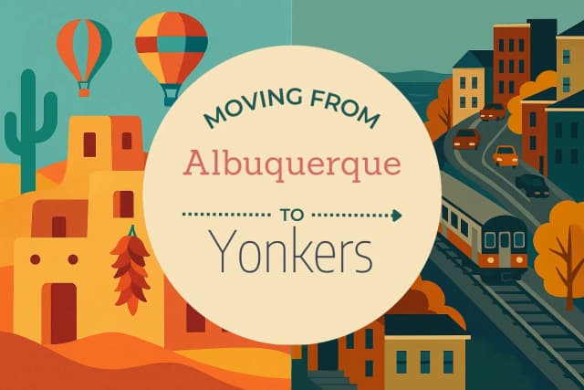 Moving from Albuquerque to Yonkers