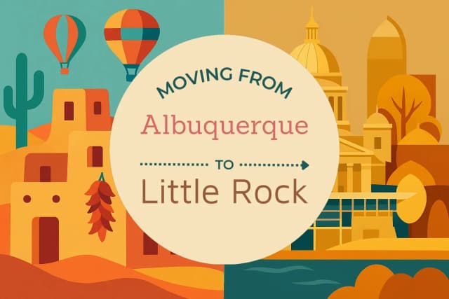 Moving from Albuquerque to Little Rock