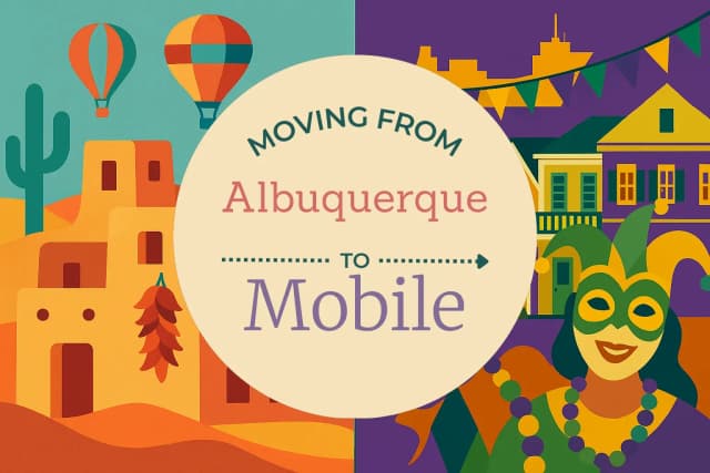 Moving from Albuquerque to Mobile