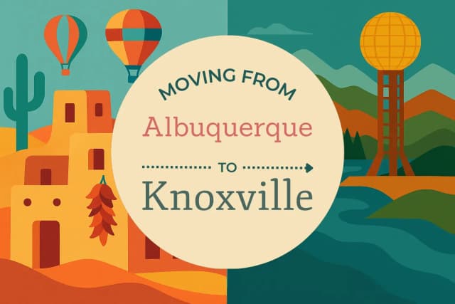 Moving from Albuquerque to Knoxville