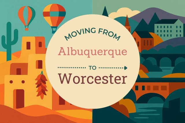 Moving from Albuquerque to Worcester