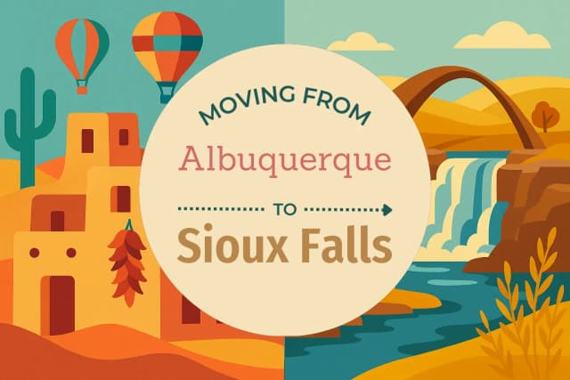 Moving from Albuquerque to Sioux Falls