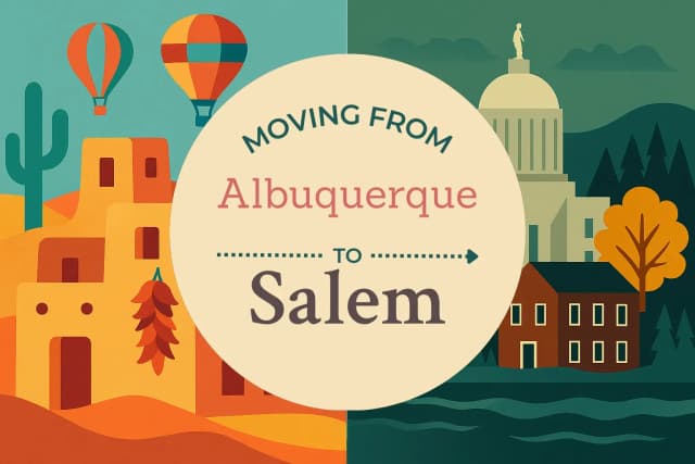 Moving from Albuquerque to Salem