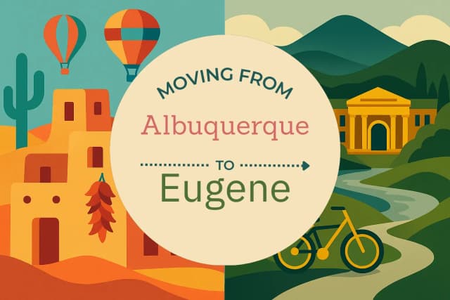 Moving from Albuquerque to Eugene