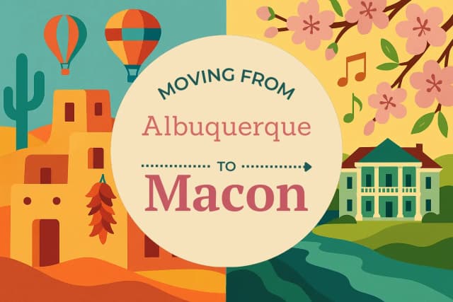 Moving from Albuquerque to Macon