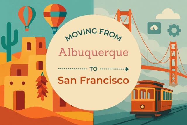 Moving from Albuquerque to San Francisco