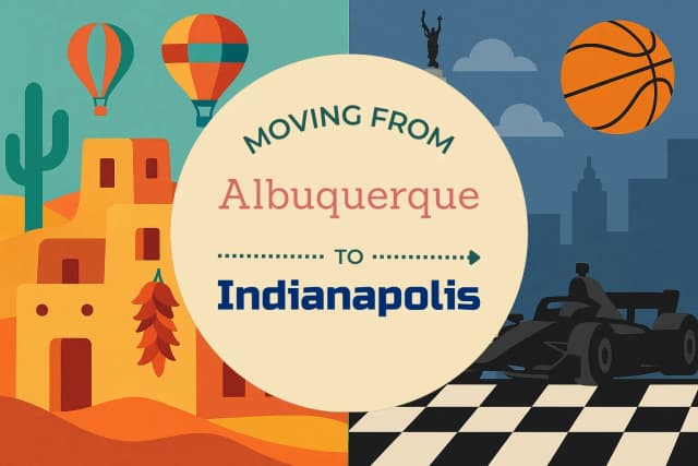 Moving from Albuquerque to Indianapolis