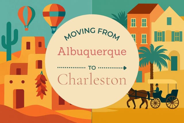 Moving from Albuquerque to Charleston