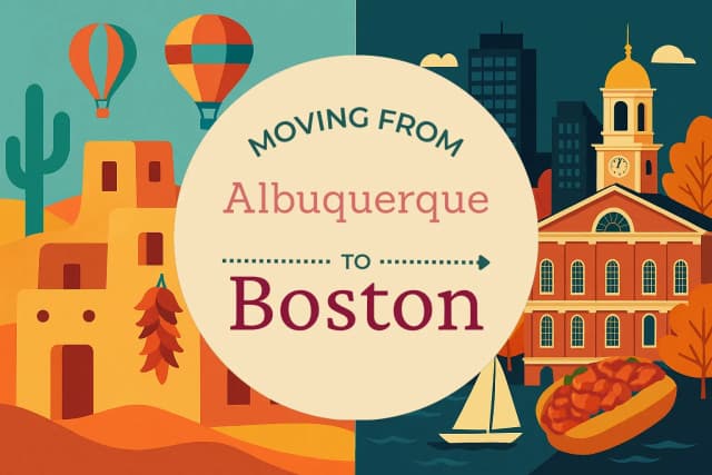 Moving from Albuquerque to Boston