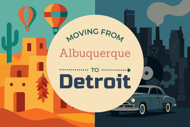 Moving from Albuquerque to Detroit