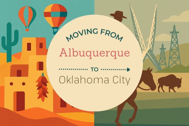 Moving from Albuquerque to Oklahoma City