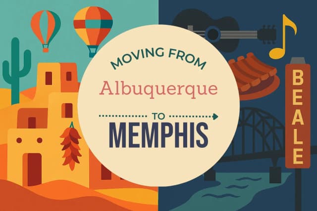 Moving from Albuquerque to Memphis