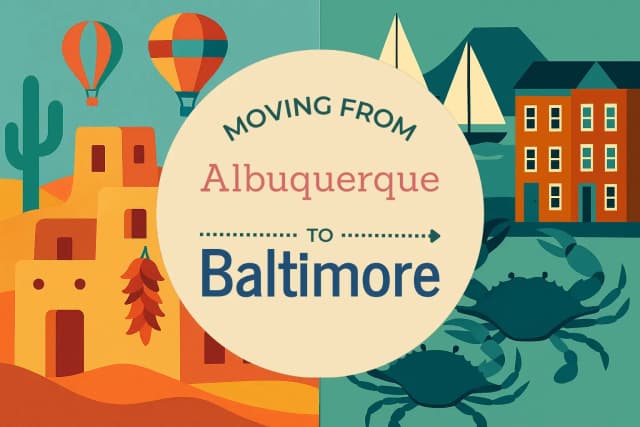 Moving from Albuquerque to Baltimore