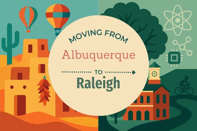 Moving from Albuquerque to Raleigh