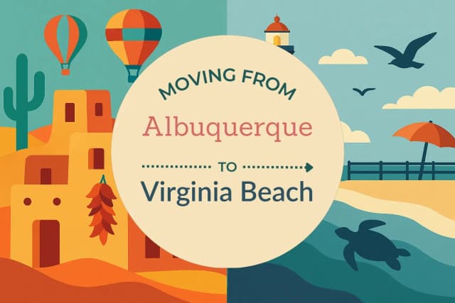 Moving from Albuquerque to Virginia Beach