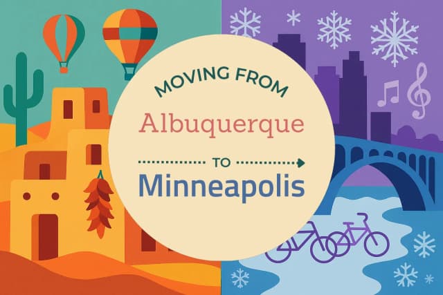 Moving from Albuquerque to Minneapolis