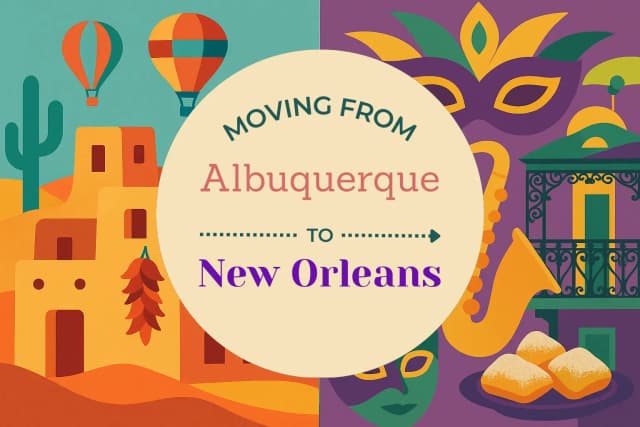 Moving from Albuquerque to New Orleans