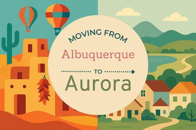 Moving from Albuquerque to Aurora