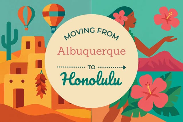 Moving from Albuquerque to Honolulu