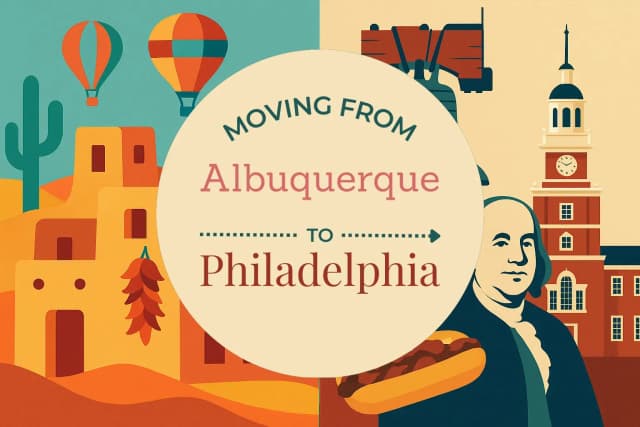 Moving from Albuquerque to Philadelphia