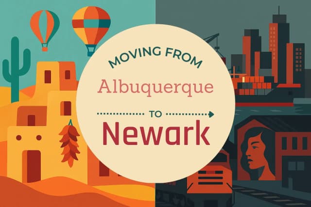 Moving from Albuquerque to Newark
