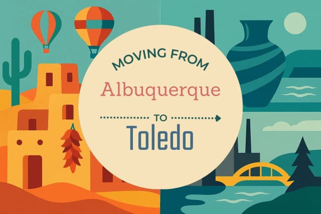 Moving from Albuquerque to Toledo